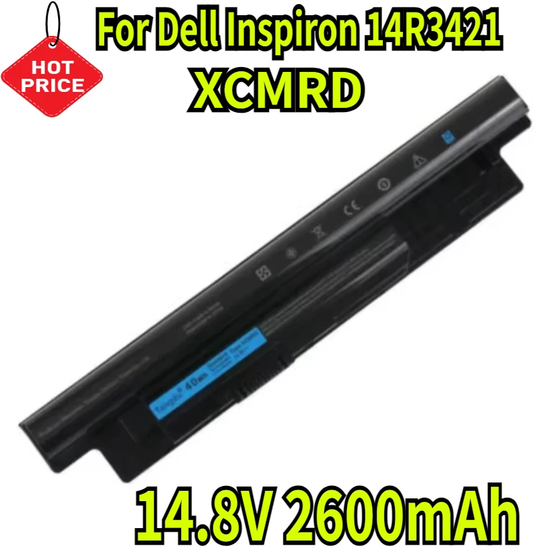 14 8 В 2600 мАч XCMRD аккумулятор для ноутбука Dell Inspiron 14R3421 5437 3521 MR90Y 5537