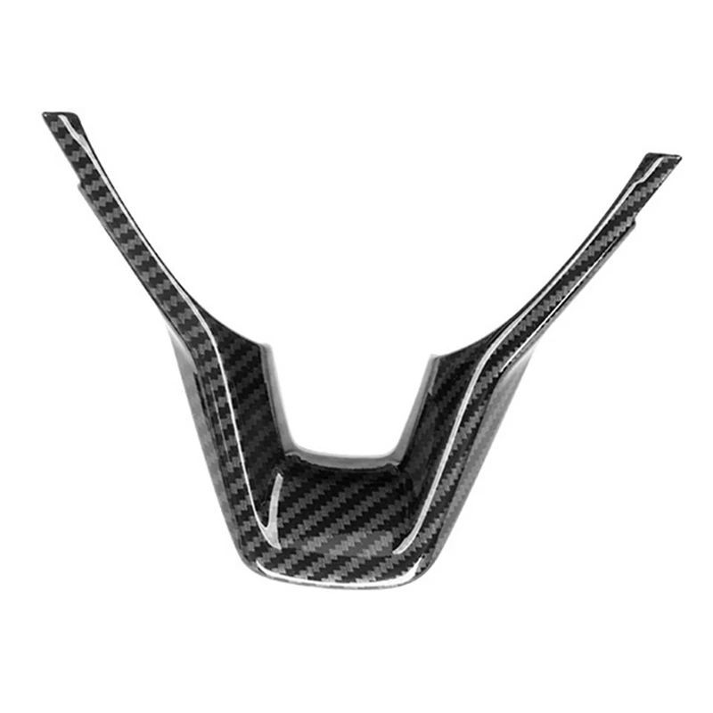 

Carbon Look ABS Interior Steering Wheel Frame Cover Trim Accessories for Honda 10Th Gen Accord 2018-2020