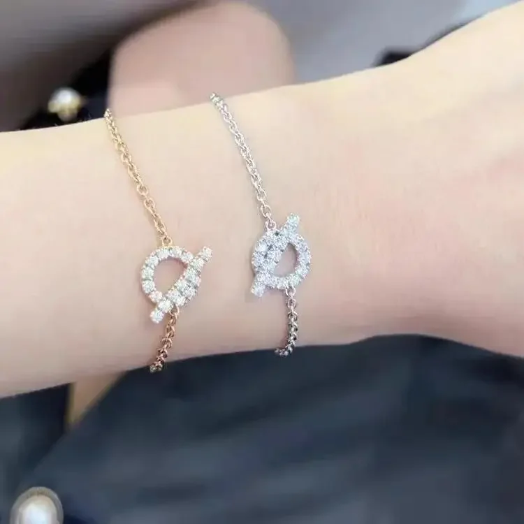 Новый французский браслет 2024 года Разноцветные классические элегантные