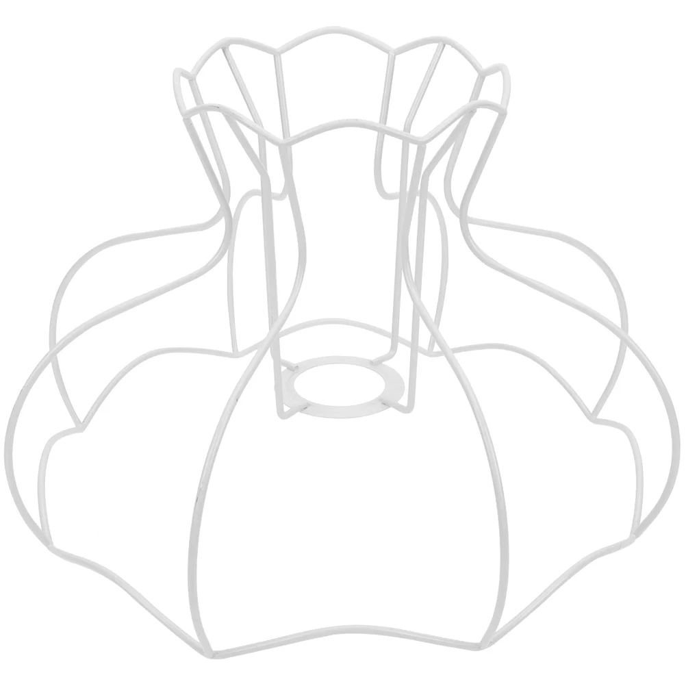 

Lampshade Frame Desk Lamp Cage Table Lamp DIY Frame Lampshade Making Supply