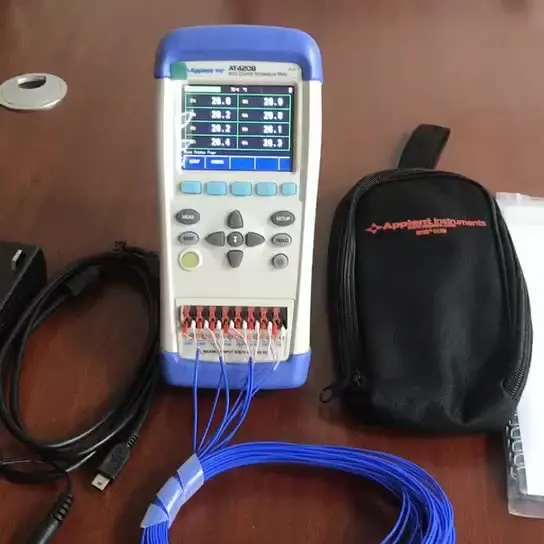 

AT4208 Multi-channel Temperature Data Logger with 3.5 Inches TFT-LCD Display AT4202 AT4204