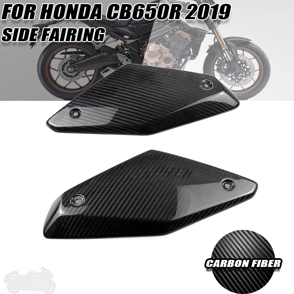 

For Honda CBR650R CBR 650R 2019 2020 2021 2022 3K Carbon Fiber Motorcycle Modification Accessories Winglets Fixed Wing Fairings