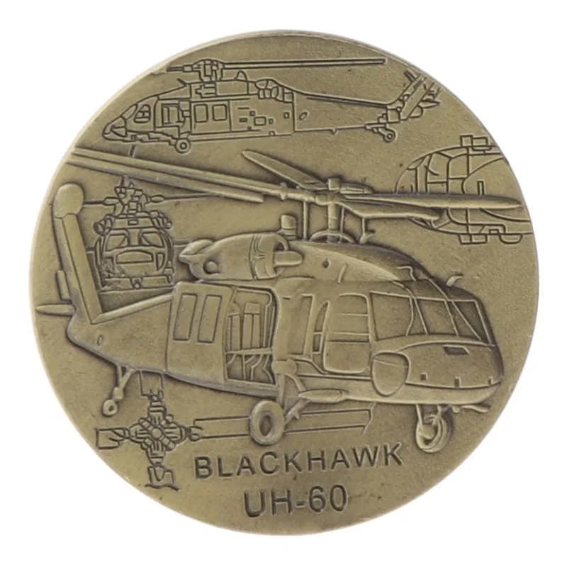 

Black Hawk UH-60 Utility Helicopter Commemorative Coin Collection Gift Souvenir