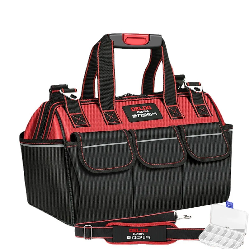 Tool Bag 1680D Oxford Cloth Electrician Organizer Carpenter Professional Storage Motorcycle Multifunction Large capacity Toolbag