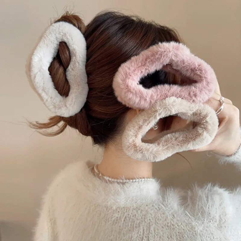 

Женские модные заколки для волос с большими искусственными когтями, заколка-пряжка с акулой, аксессуары