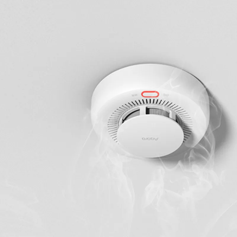 Aqara детектор дыма датчик Zigbee 3,0 умный монитор пожарной сигнализации звуковое оповещение приложение домашней безопасности работает с Xiaomi Mi home Homekit (art.: 3920cd534fdce) - 3920cd534fdce