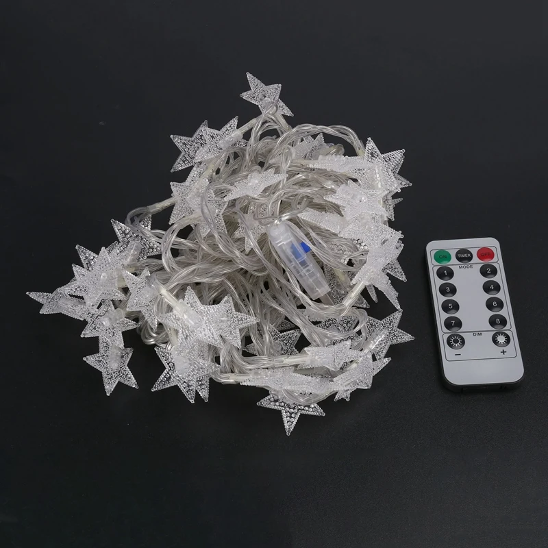 

ABHG USB5V 10 Meter 60 LED With Pendants And Remote Lighting Decoration Outdoor