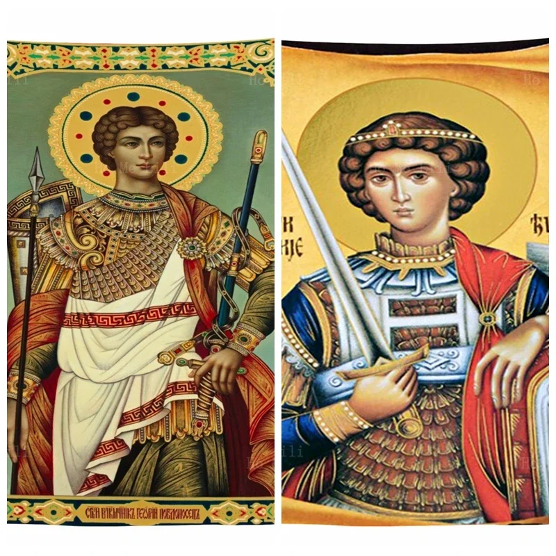 Православная церковь покровитель значок святой великий мартир Святой Джордж