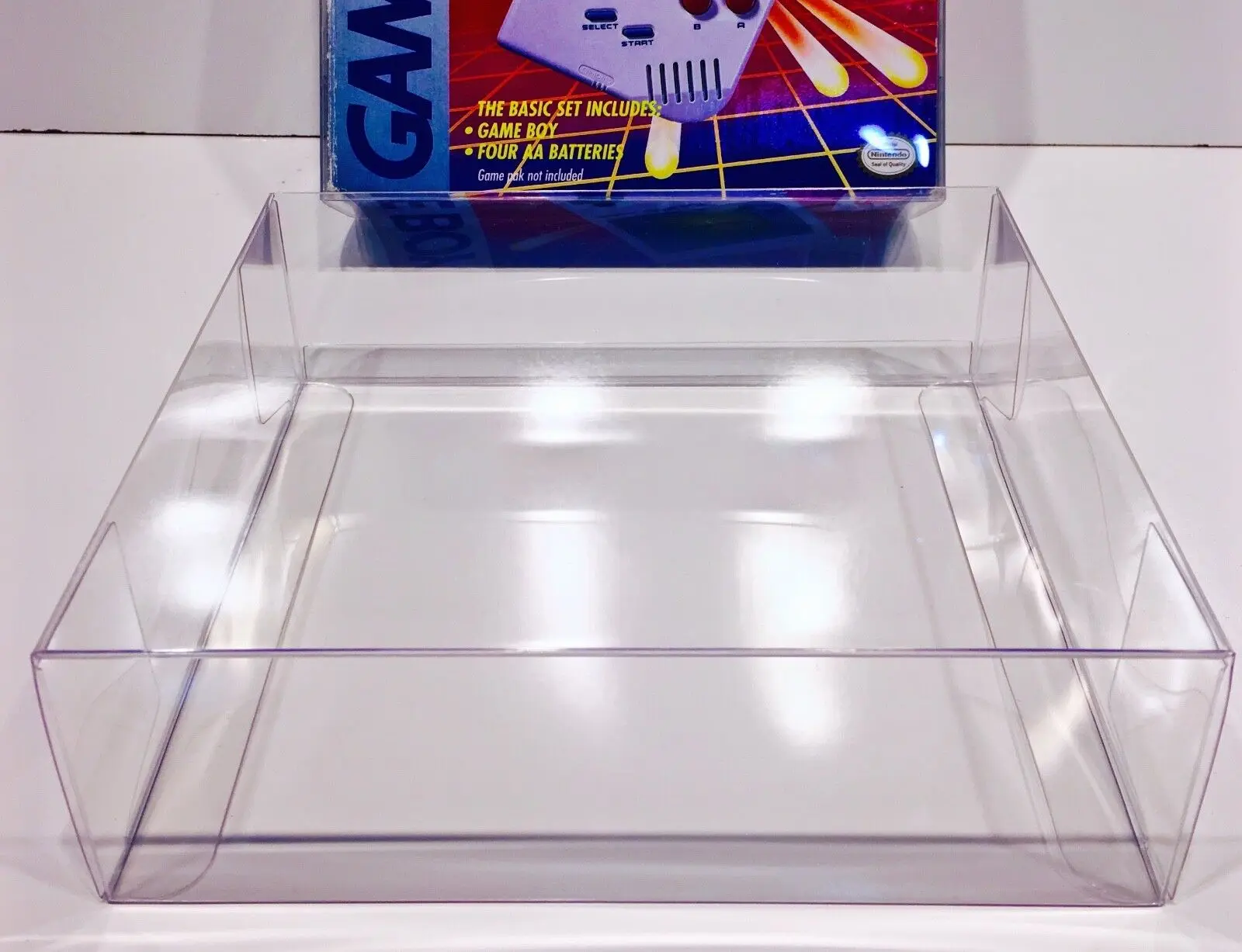 1 Прозрачная защитная коробка для оригинального игрового мальчика, розовыйфиолетовый чехол для консоли (art.: 3920bdf2bd22f) - 3920bdf2bd22f