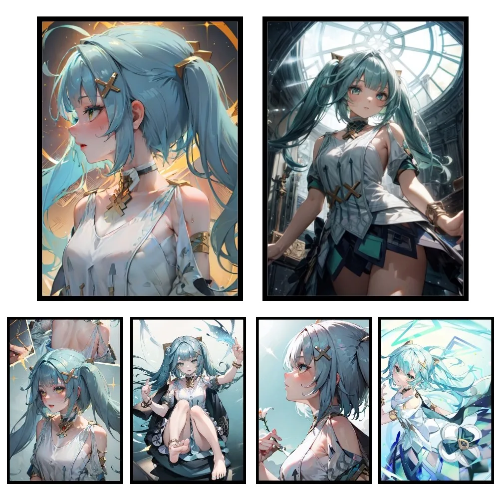 

Genshin Impact Faruzan Poster Paper Print Home Living Room Bedroom Entrance Bar Restaurant Cafe Art Painting Decoration