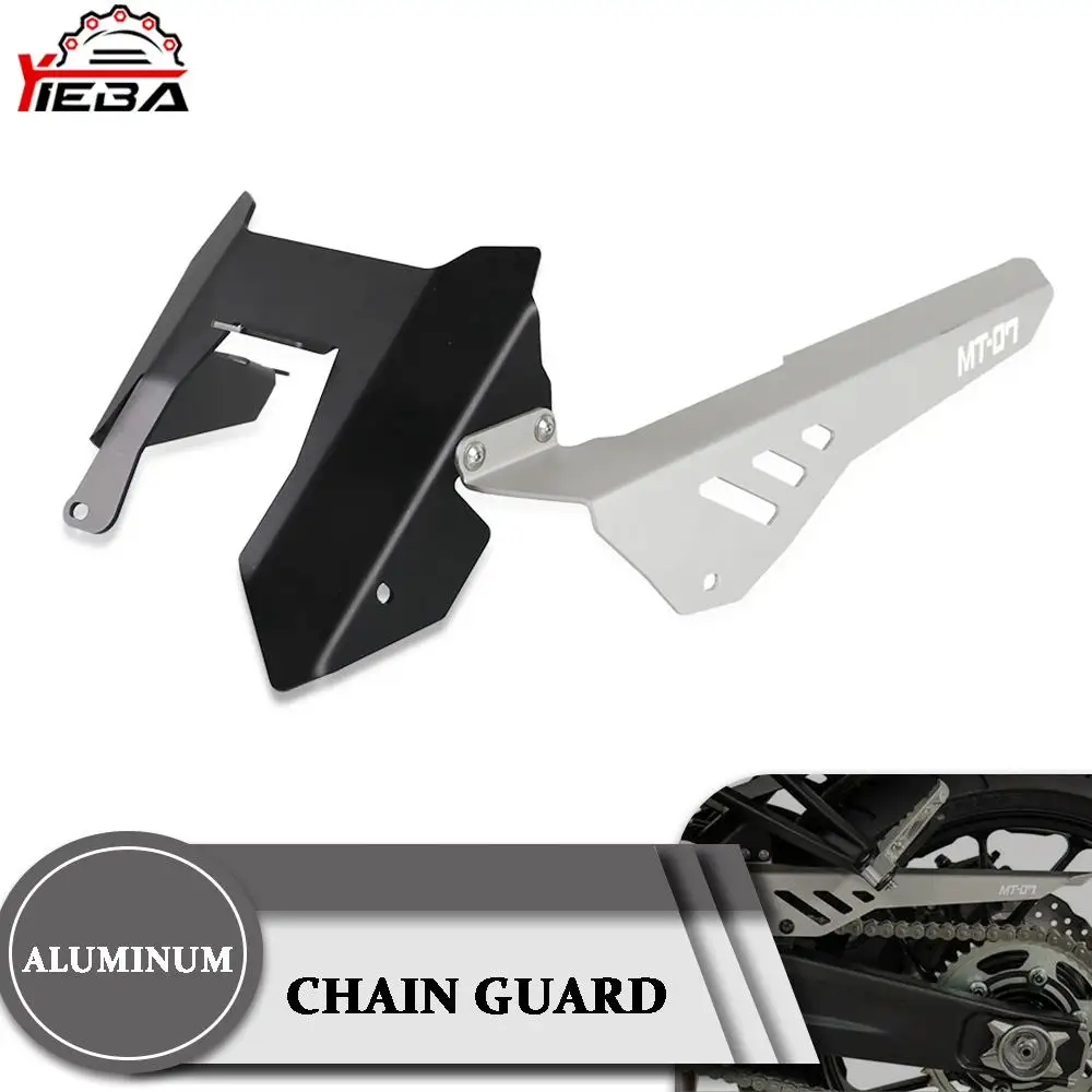 

Motorcycle Aluminum Sprocket Chain Guard Cover Protector For YAMAHA MT07 FZ07 MT-07 XSR700 TRACER700 TRACER 700 7 GT 2020 2021