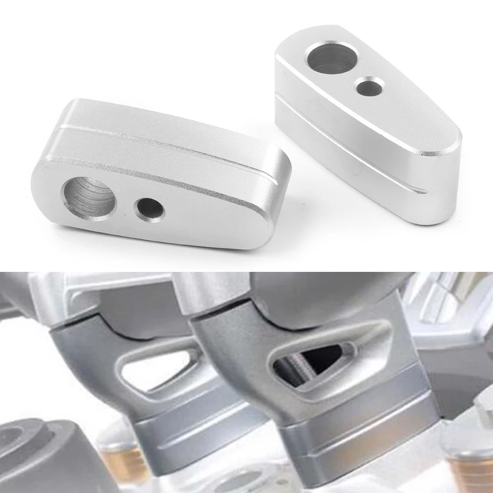 2 шт. серебряная ручка для руля мотоцикла подвижная 20 мм BMW R NINE T K1600B R9T K1600AG