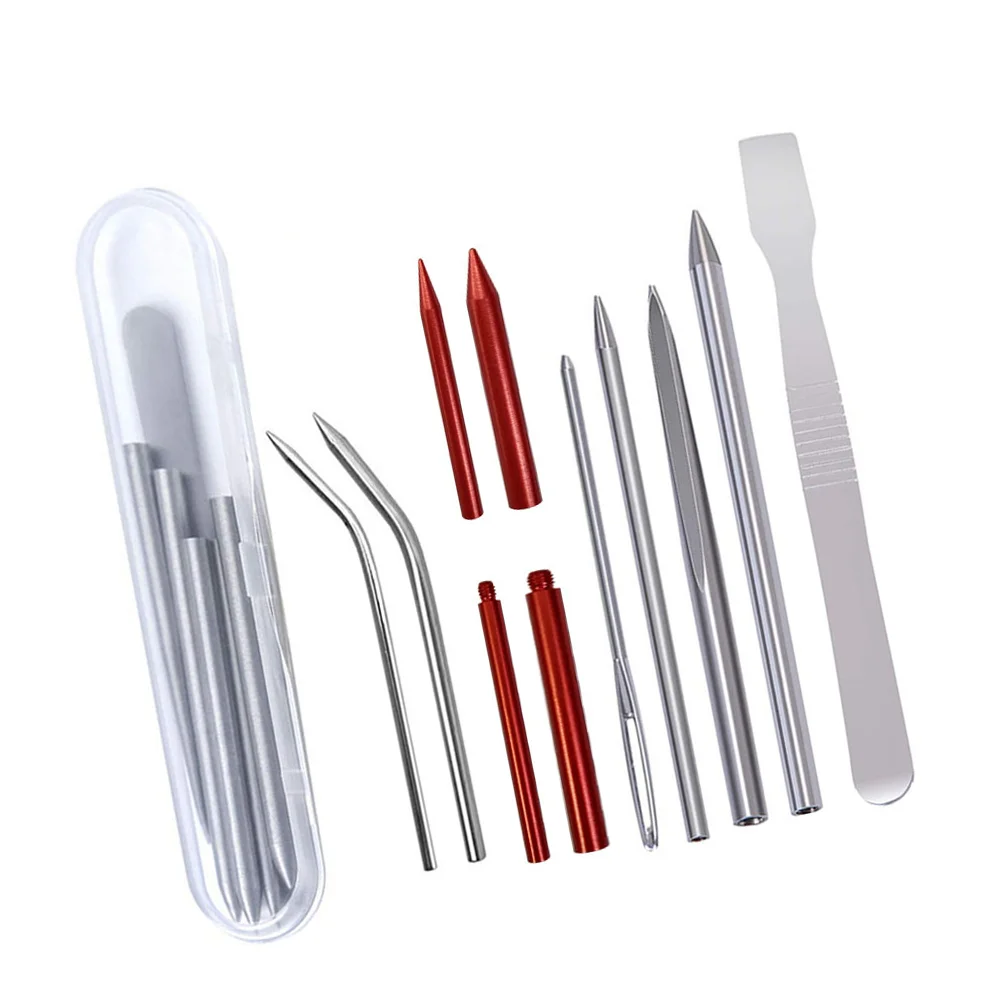 Вязальные спицы браслет строчка для работы кружевной зонтик набор инструментов