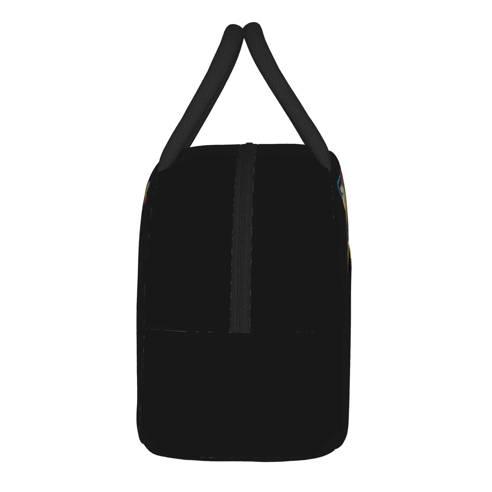 Фото Сумка для закусок Pac-Man Snack Bag Pixel Maze Man (1) Kawaii High Street Daily Food Storage Lunch Bag для школьников №4