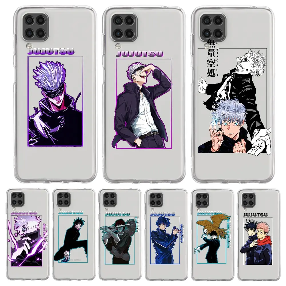 

Jujutsu Kaisen Satoru Gojo Phone Case For Samsung Galaxy A51 A71 A41 A31 A21S A11 A03S A12 A23 A33 A32 A52 A53 A73 A13 5G Cover