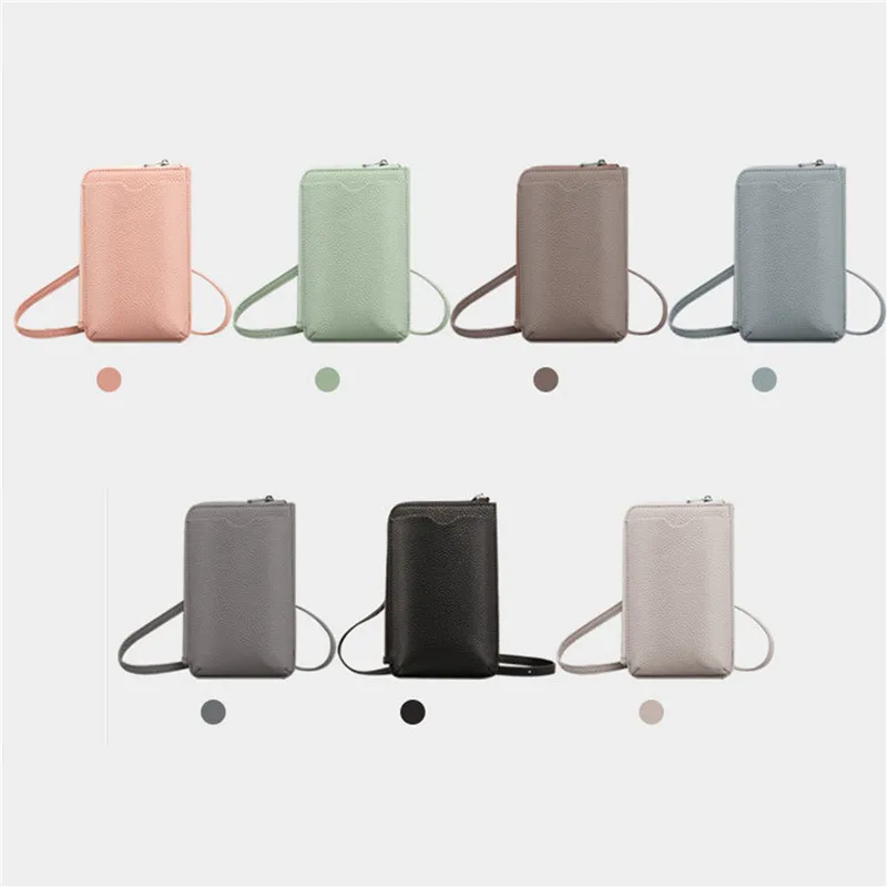 

Woman Cellphone Bag Shoulder Bag Female Mini Shopping Messenger Bag Women's Portable Travel Crossbody Bags PU Leather 2023 New