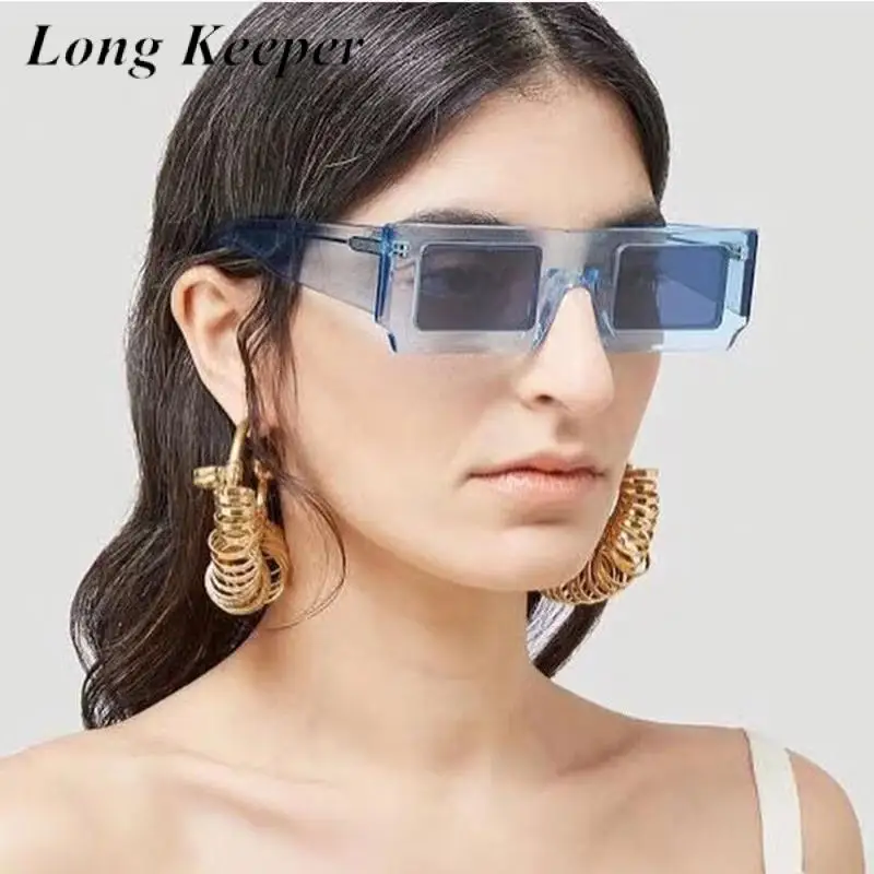 

Солнечные очки в маленькой квадратной оправе UV400 для мужчин и женщин