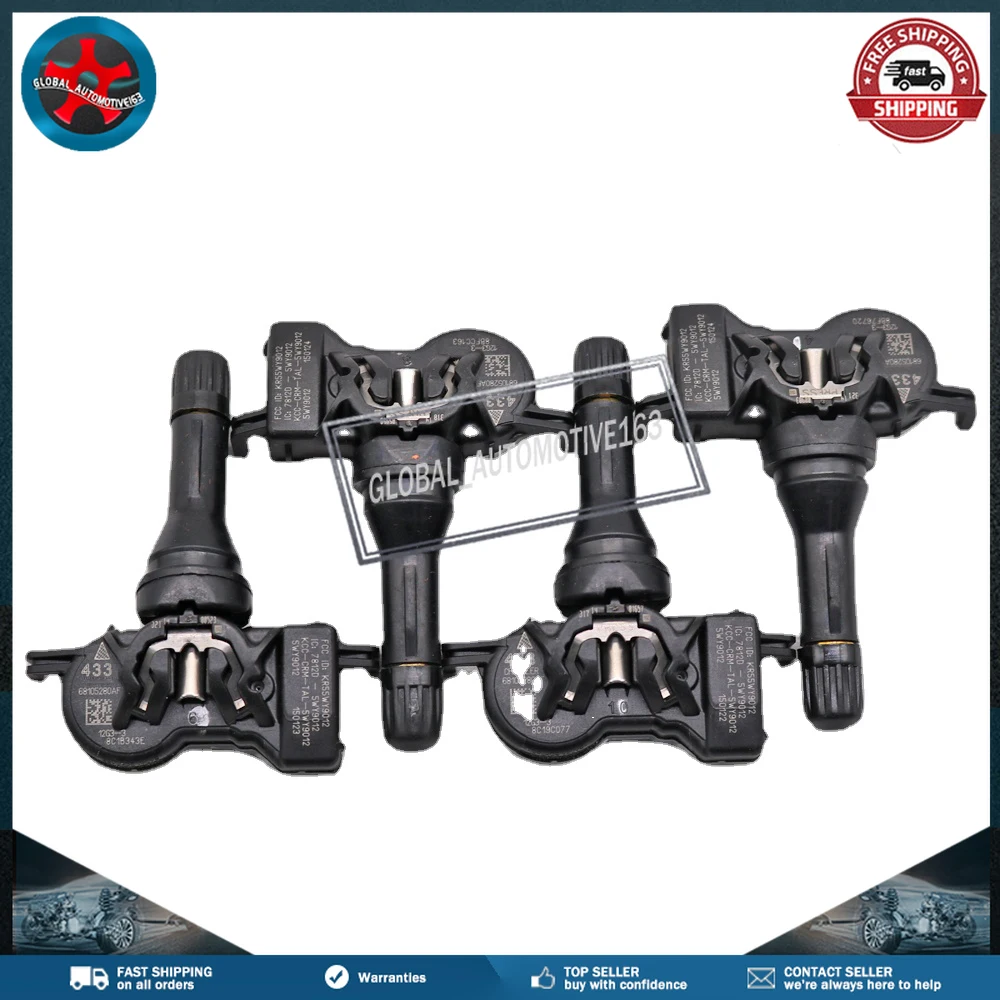 Датчик контроля давления в шинах 68105280AF 433 МГц для Chrysler Pacifica 200 Dodge Durango Дротика Jeep