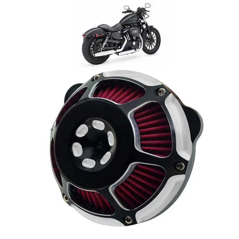 Воздушный очиститель для мотоцикла Cnc фильтр комплект резки Впускной