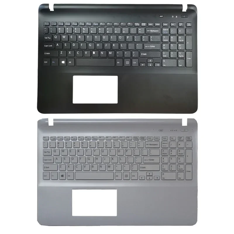 Клавиатура для ноутбука sony Vaio SVF152C29U SVF152C29W SVF152C29X SVF152A29L SVF152C29L черная/белая верхняя