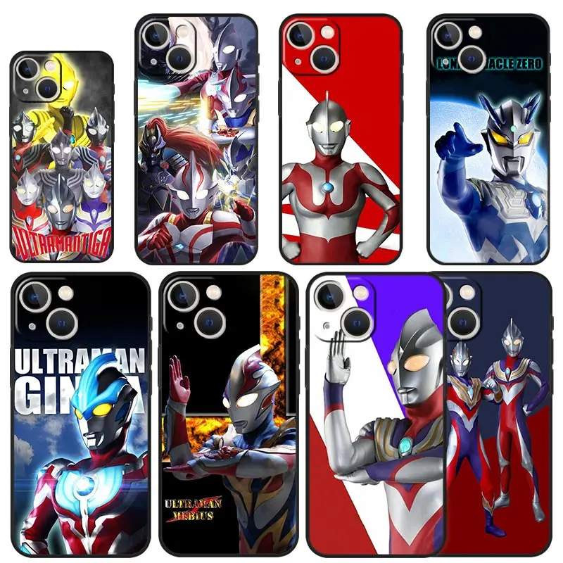

Phone Case For iPhone 13 12 11 Pro Max Mini XS Max XR X SE(2020) 7 8 6 6S Plus 13Pro 12Pro 11Pro 5 5S Coque Ultraman Gaia Tiga