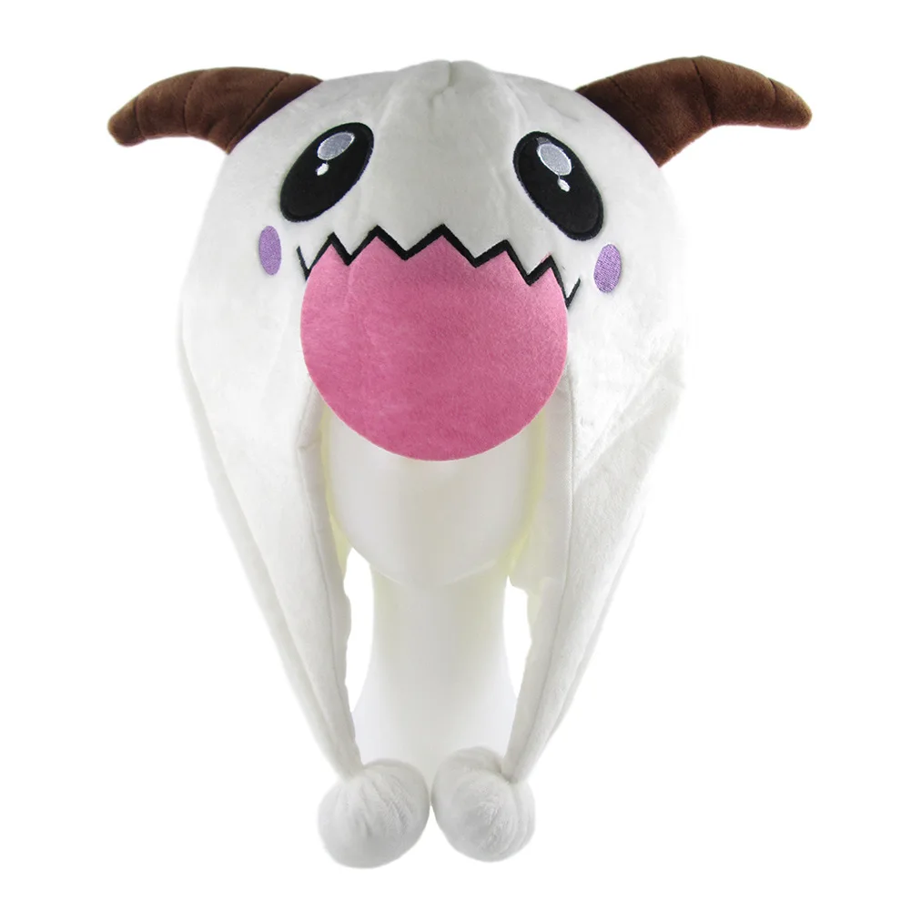 

LoL League of Legend Poro Miraculous Plush Hat Accessories Plushie Clothes Stitch Stuff Cute Gift Brinquedos Infantil Menina