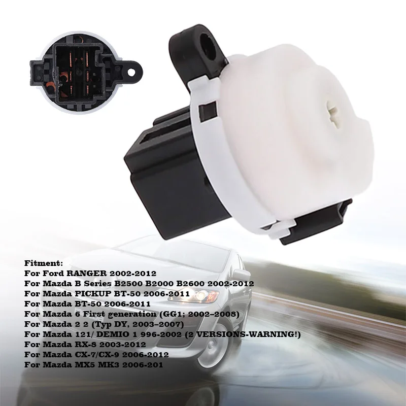

Ignition Starter Cable Switch UM49-66-151 LC70-66-151 2M3411572AA for MAZDA fighter 03
