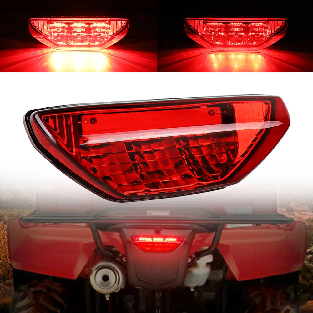 

1pc 12v For Honda Brake Tail Light Brake Light ABS+LED For Rancher For Recon 250 For TRX 250 300 400EX 400X 500 700 Red