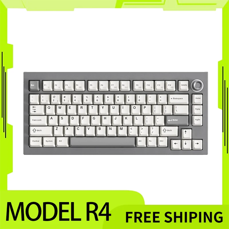 Механическая беспроводная клавиатура Jamesdonkey R4 трехрежимная из алюминиевого