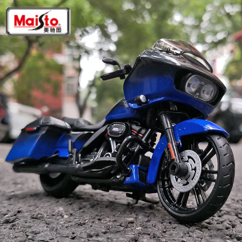 Модель мотоцикла Maisto 1:18 Harley Davidson 2018 CVO Road Glide из сплава Коллекционная классическая