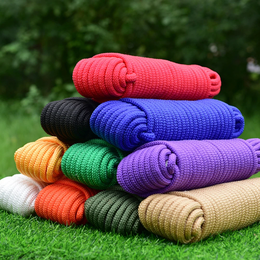 Паракорд dia.8 мм веревка из парашютного шнура для выживания одножильный шнур