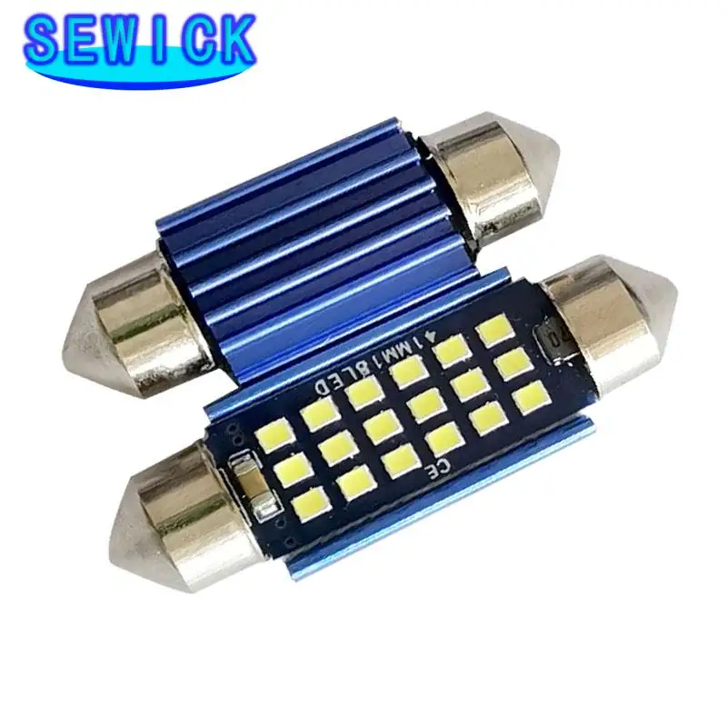 200 шт. новинка 2016 SMD 12 В светодиод C5W C10W Canbus Festoon 31 36 39 41 мм автомобильная