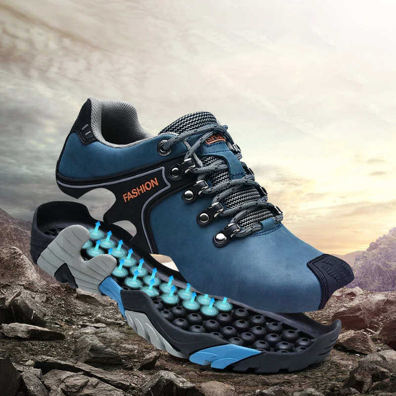 Xiaomi SALUDAS Men Hiking Shoes Waterproof Outdoor Camping Climbing Shoes Hiking Hunting Work Shoes Free Shipping Sneakers Male