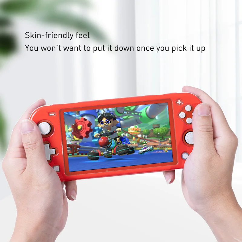 Милый чехол для Nintendo Switch Lite жесткий защитный корпус тонкий кожаный переключатель