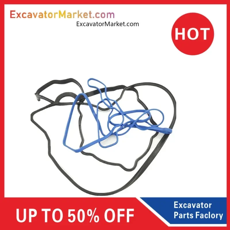 Детали экскаватора для SK 200 210 250 260-8 Hino J05E Крышка Клапана Двигателя Прокладка