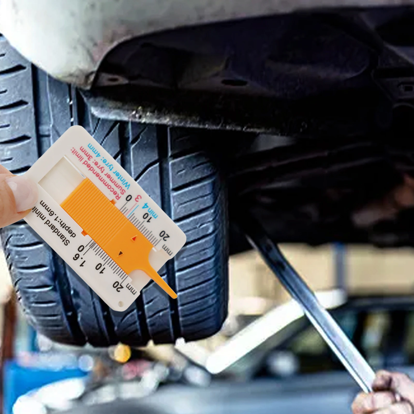 0-20 мм линейка протектора шин штангенциркуль глибинометр измеритель глубины