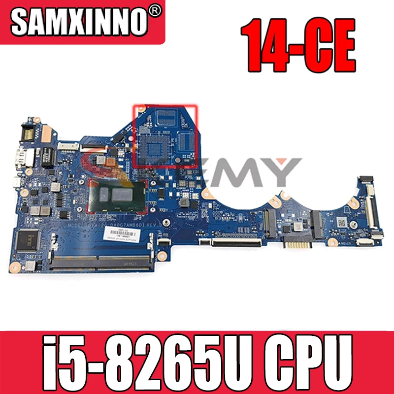 

Материнская плата DA0G7AMB6D1 для ноутбука HP PAVILION 14-CE 14-CE0597SA SR3W0