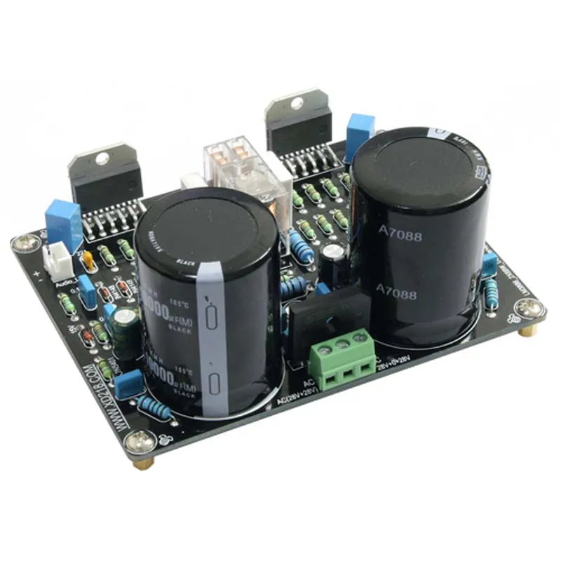 

DLHiFi LM3886 Installed AC Dual 26-28V Servo Current Dynamic Feedback Power Amplifier Board LF353 Midpoint Servo DC Servo