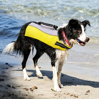 Dog Life Vest Inflatable Foldable Pet Swimming Life Jacket Dogs Safety Clothes Swimwear Pets Swimming Suit For Dog Product 1