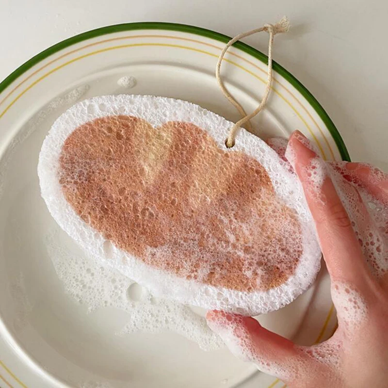 

Super Absorbent Sponge Ins Oil-Free Dishcloth Cleaning Cloth for Kitchen Household Print Tea Towel Kitchen Hand Towel