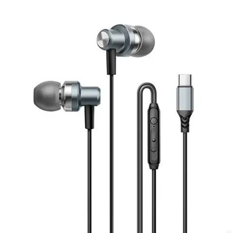 87 га типа C в наушниках для ушных наушников цифровой декодирование и снижение шума повышают долговечность басов