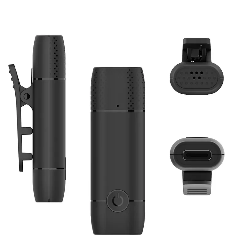 

Portable Mini Mic Wireless Lavalier Microphone for iPhone Android Phone Youtubers Facebook live Broadcast video equipment