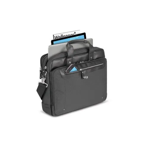 , USLEXE35010, Park Laptop Briefcase, 1, Gray
