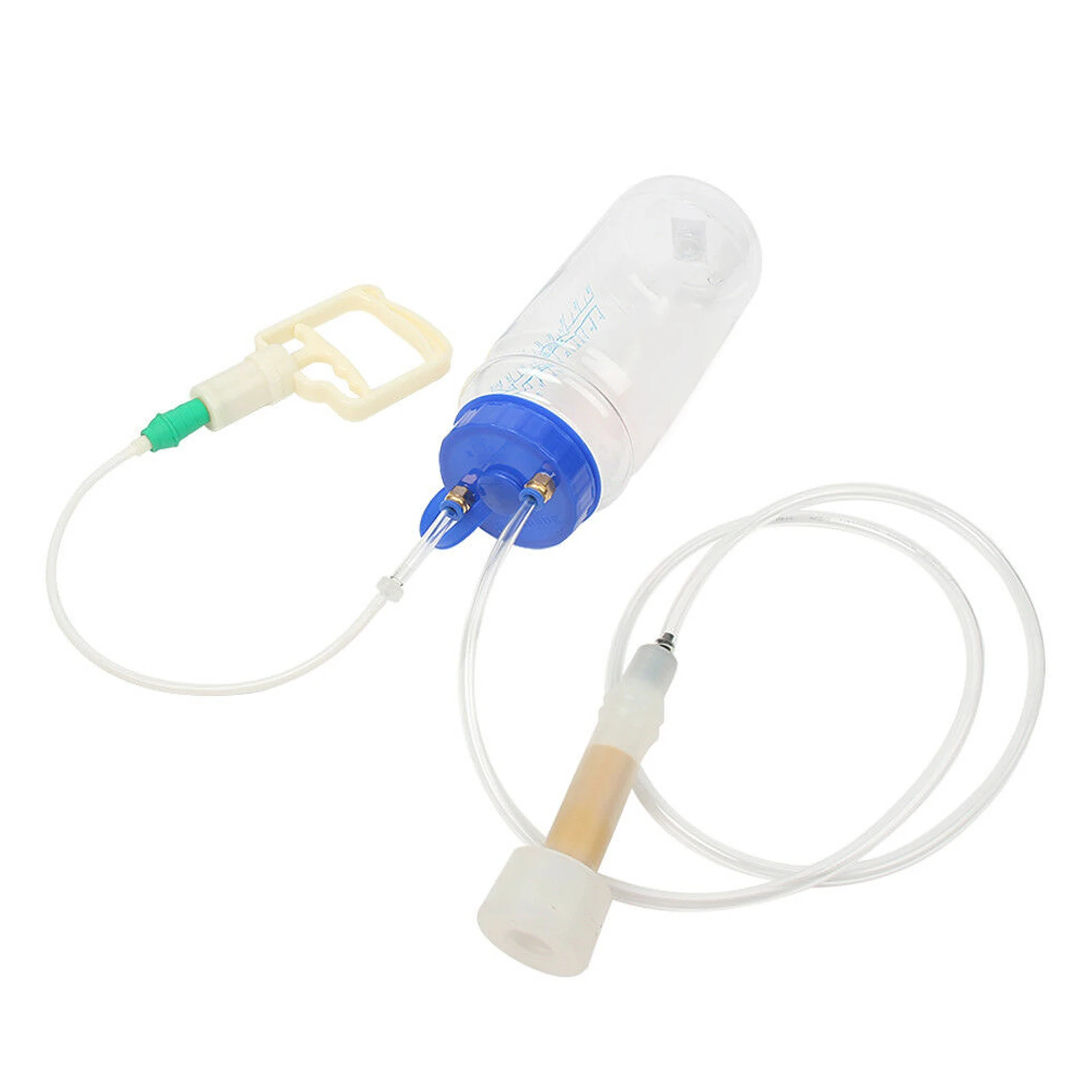 

Vacuum Household Farm Sheep 2L Single Head Cows Bucket Milking Machine Bottle Goat Manual Pump Portable