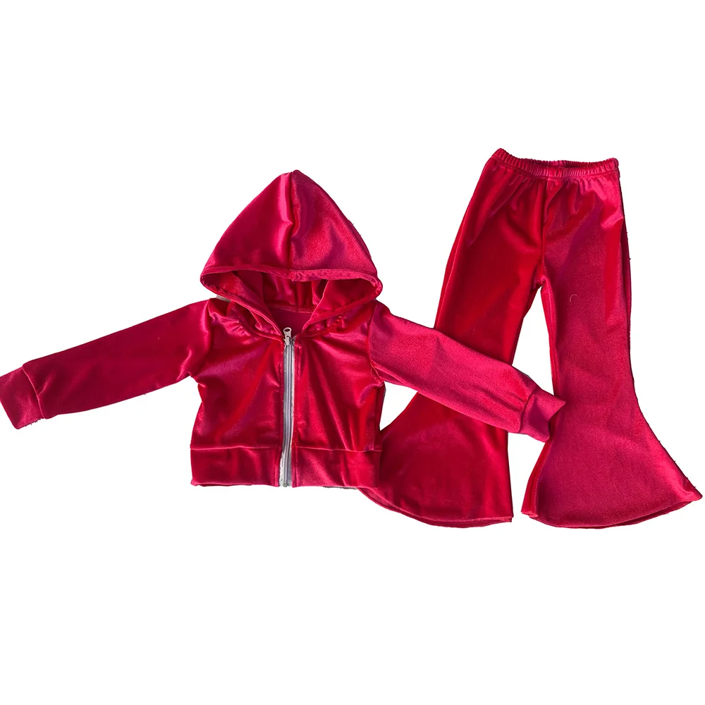 

Оптовая продажа, Детская модель, Осень-зима, длинные рукава, бархатная ткань с капюшоном и застежкой-молнией