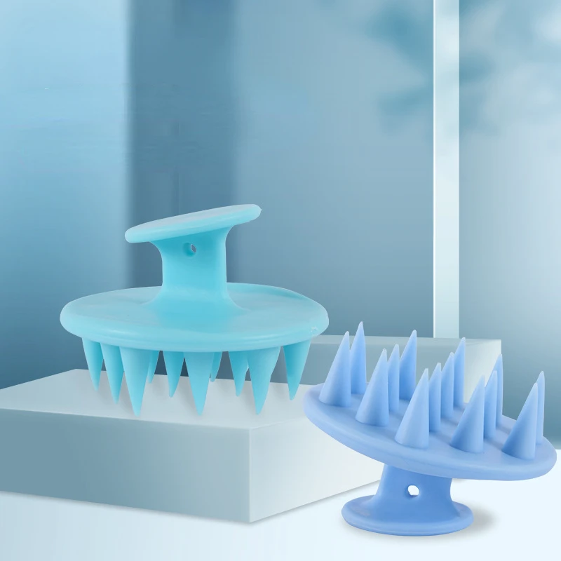 Silicone Shampoo Scalp Hair Massager Shampoo Massage Comb Bath Massage Brush Scalp Massager Hair Shower Brush Comb Care Tool