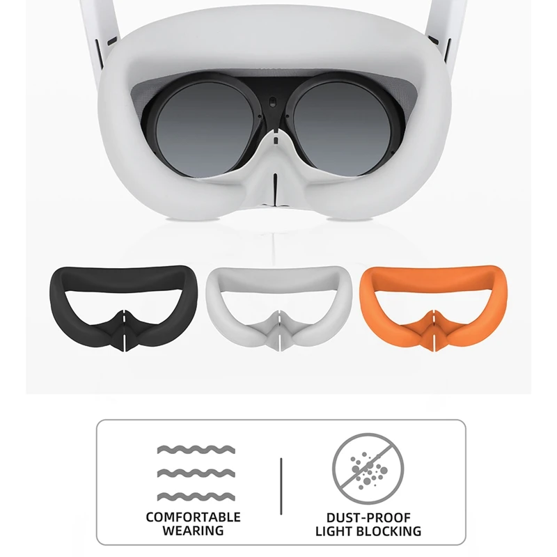 Силиконовая крышка для интерфейса VR гарнитуры Pico 4