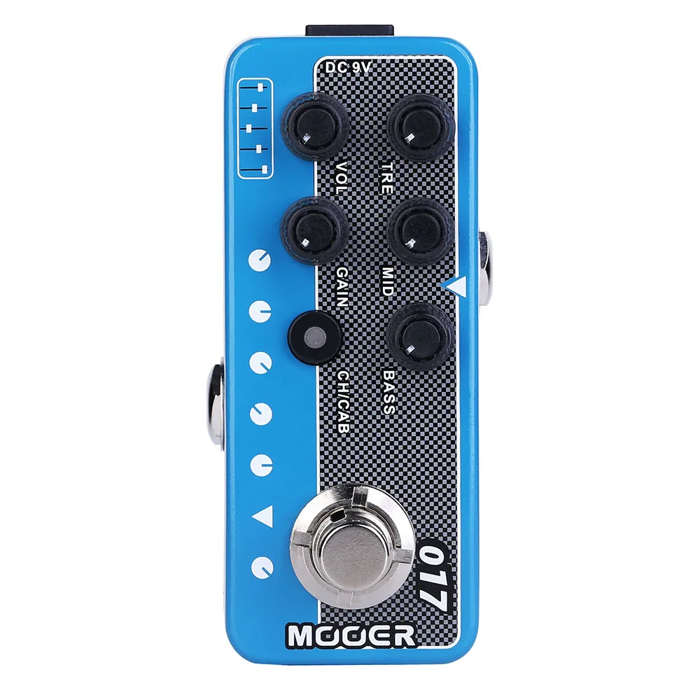 

MOOER 017 Cali Mkiv Digital Preamp Guitar Effect Pedal Multi-Effects Dual Channels 3 Speaker Cab Simulation for Electric Guitar