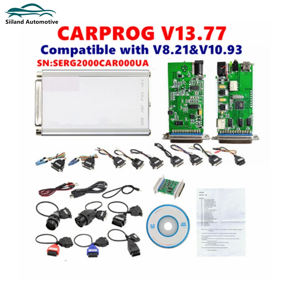 

Carprog V13.77 Online Programmer V8.21/V10.93 with keygen Auto Tuning Full Universal Car Prog 8.21 10.93 Repair Tool ECU Chip