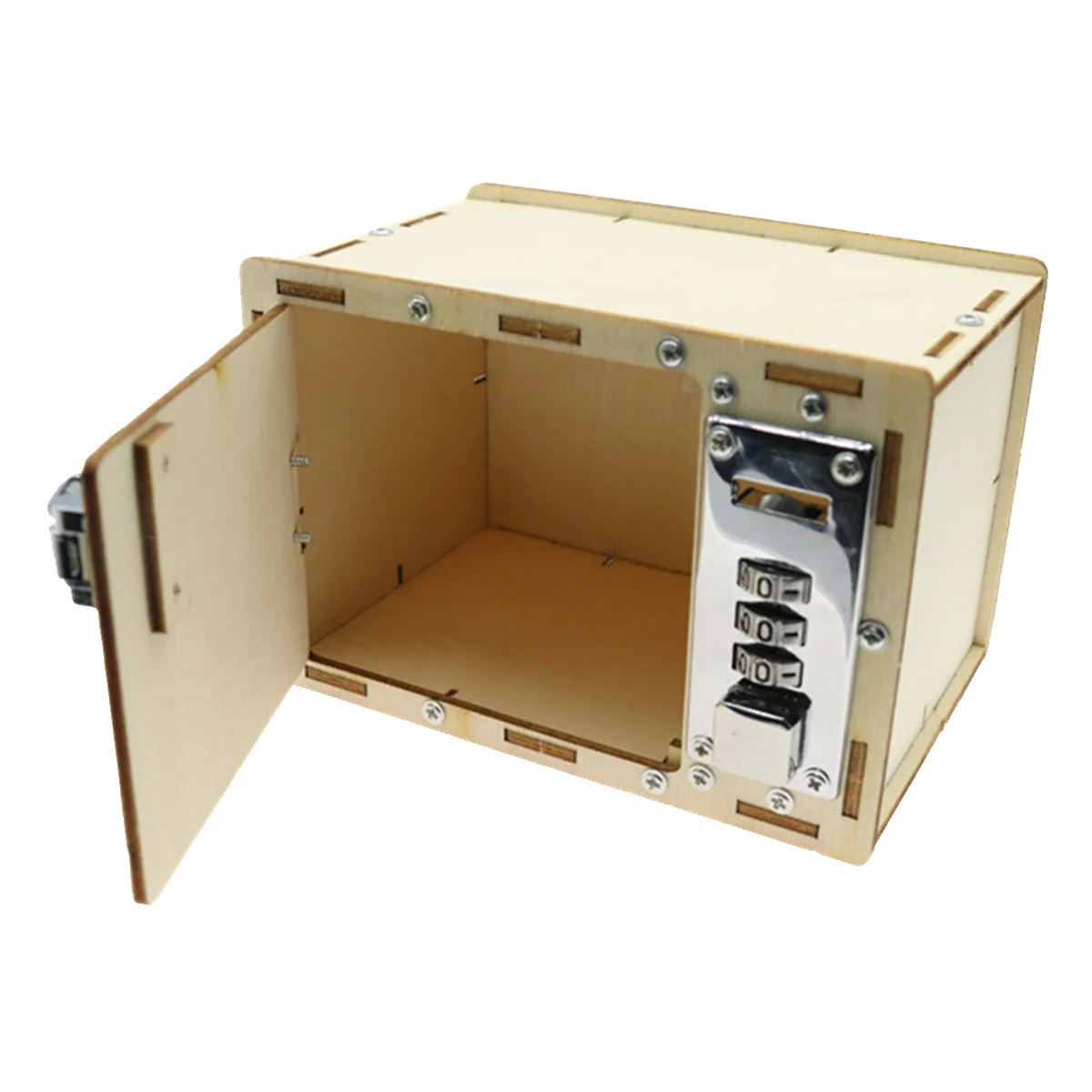 

Wood Toy Box Diy Case Password Kits Building Kids Scientific Wooden Storage Experiment Stem 12 Ages Educational Toys